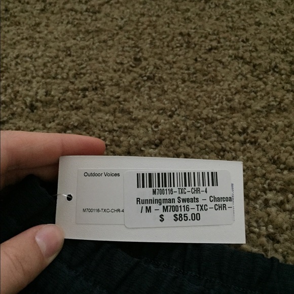 Outdoor Voices Runningman Sweats - Charcoal - Picture 3 of 3